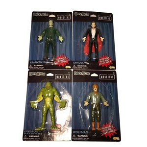 Universal Studios Monsters Bend Ems Frankenstein Dracula Lagoon Wolfman | eBay