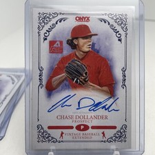 2022 Onyx Vintage Extended Auto Blue Ink /400 Chase Dollander #VACD Colorado