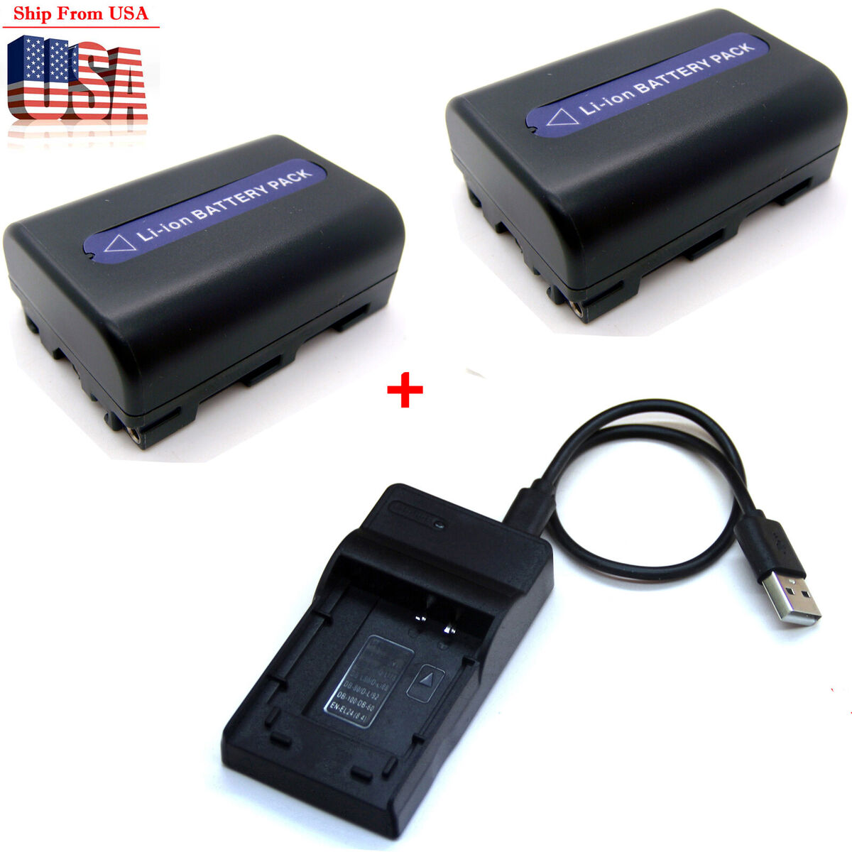 Battery / Charger For NP-FM50 Sony DCR-DVD200 DCR-DVD201 DCR-DVD300 DCR-DVD301 Battery / Charger For NP-FM50 Sony DCR-DVD200 DCR-DVD201 DCR-DVD300 DCR-DVD301