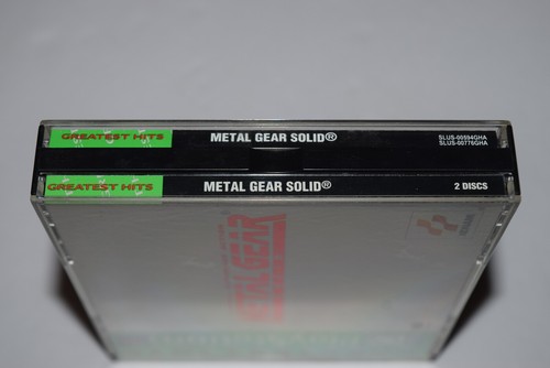 Metal Gear Solid Greatest Hits Playstation 1 PS1 Original Video Game Case Only - Picture 4 of 6