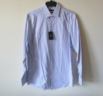 Boss Hugo Boss Marley Sharp Fit Stripe Men's Dress Shirt Lilac 16|34-35  $125 NWT | eBay