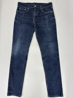 Levi s 512 Slim Taper Jeans W30 L32 Dunkelblau Stretch Denim Herren