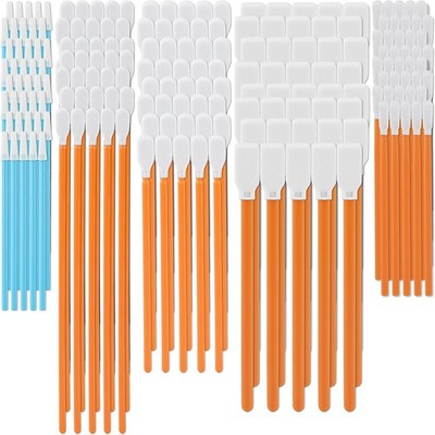 Cleaning Swab Kit Microfiber Polyester 5 Types Lint-Free for Printer Gun Optics