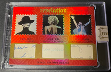 Audrey Hepburn Marilyn Monroe Michael Jackson 2025 Eternal 12/25 Triple Patch