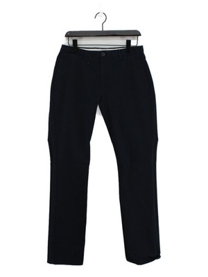 Reiss Herren Hose W 34 in blau Baumwolle mit Elasthan gerade Chino