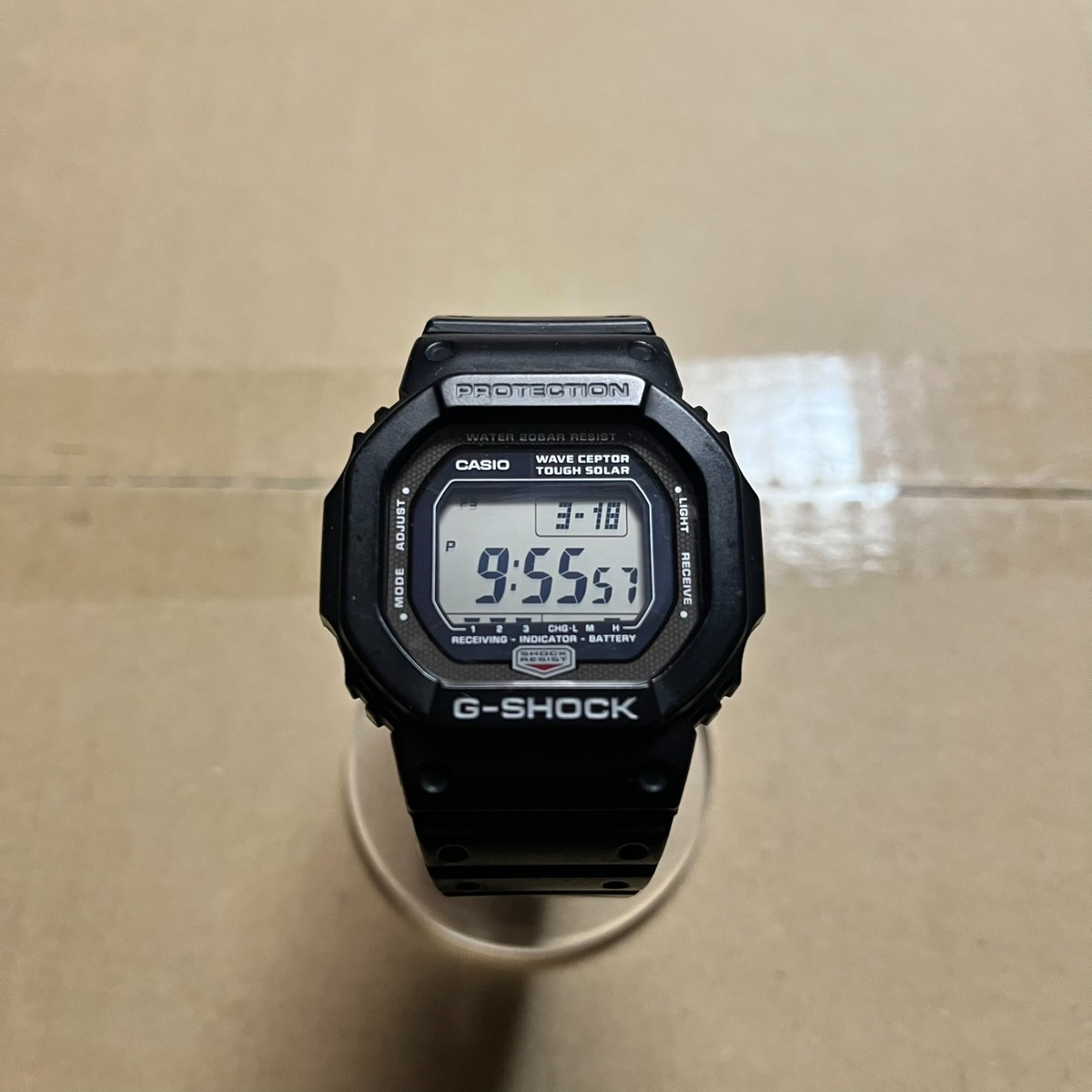 Vintage Casio G-Shock GW-5600J-1JF Tough Solar Multi Band 6 Watch
