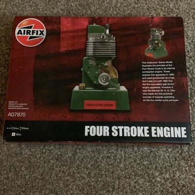AIRFIX MODEL KIT Four Stroke Engine.  A07870. NEW Model Engine Kit Open Box