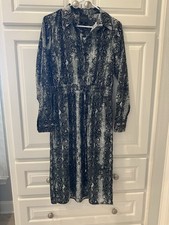 Alex Marie Dress Size 4 Animal Leopard Cheetah Print, Easy Care, No Iron, Travel