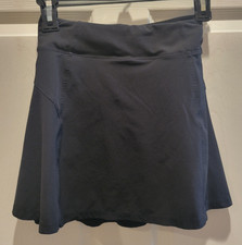 Athleta Girl School Day Black Skort M 8-10 Pre-Owned