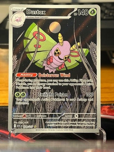 Dustox - 220/217 - Illustration Rare - Ascended Heroes - Pokemon Card - NM/M