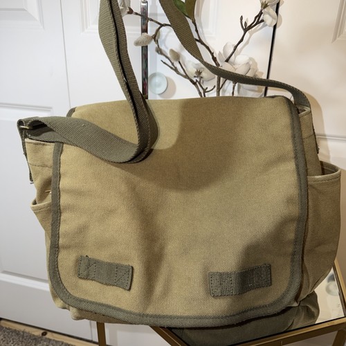 rapid dominance Military Messenger Multiple Pocket Canvas Bag