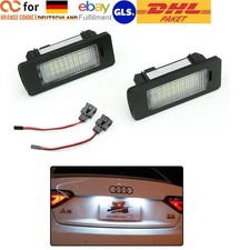 Auto 24 LED Kennzeichenbeleuchtung Lampe Für Audi A4 Avant 2009-2014 2Stück