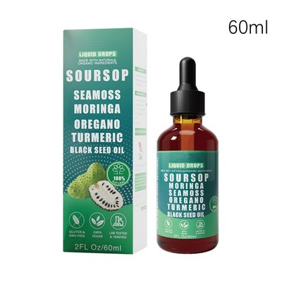 Vyxion Soursop Bitters Liquid Drops 10 in 1 Herbal Extracts Overall Health