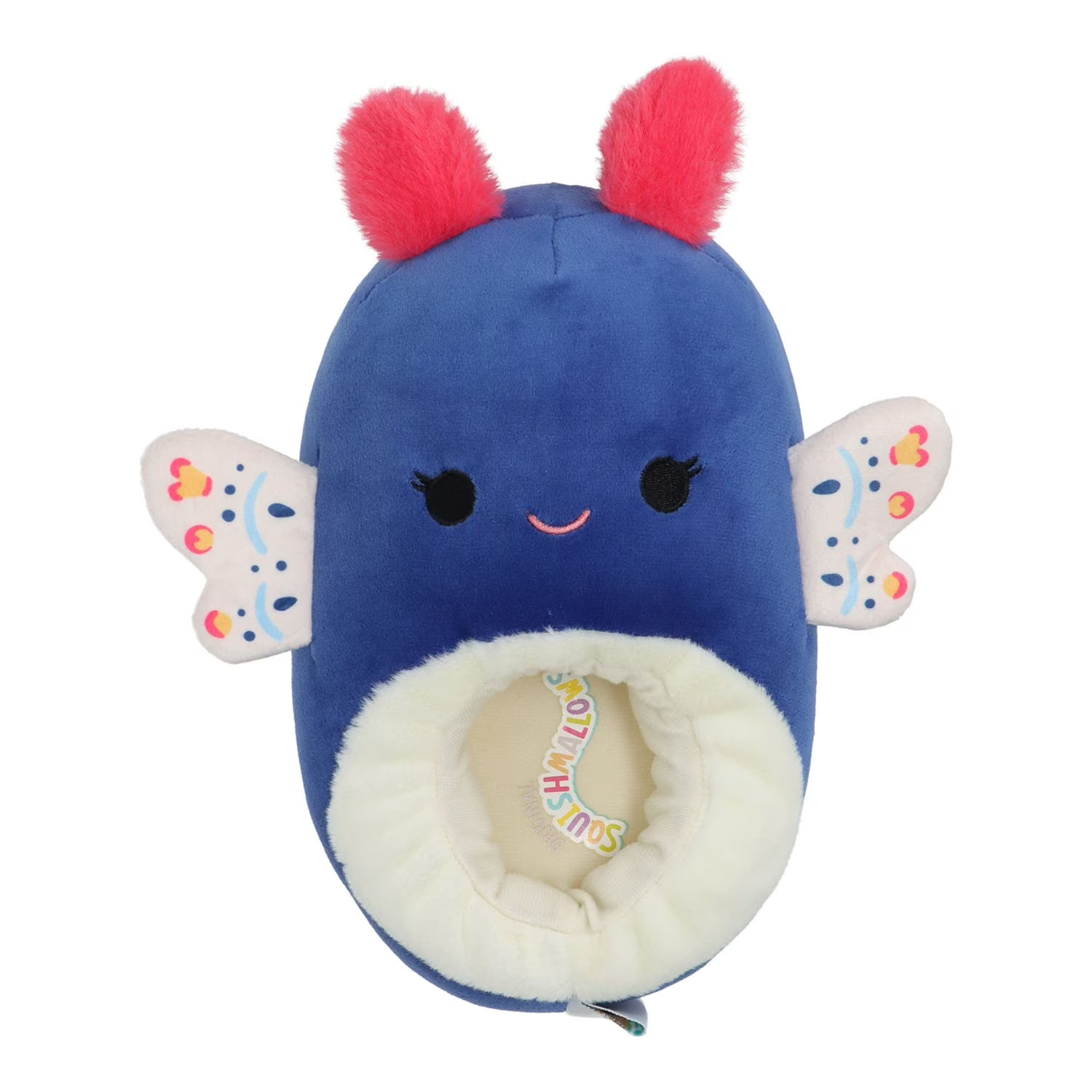 Squishmallows Luya Rare Midnight Blue Moth Slippers Unisex Kid's Size 4/5