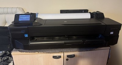 HP DesignJet T120 24'' A1 Plotter Großformatdrucker CAD ohne Druckkopf