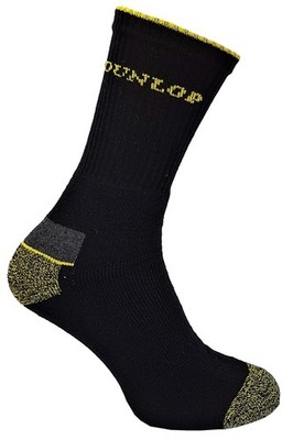 Arbeitssocken Thermosocken WORK 9 Paar Dunlop Herrensocken Baumwolle Meliert