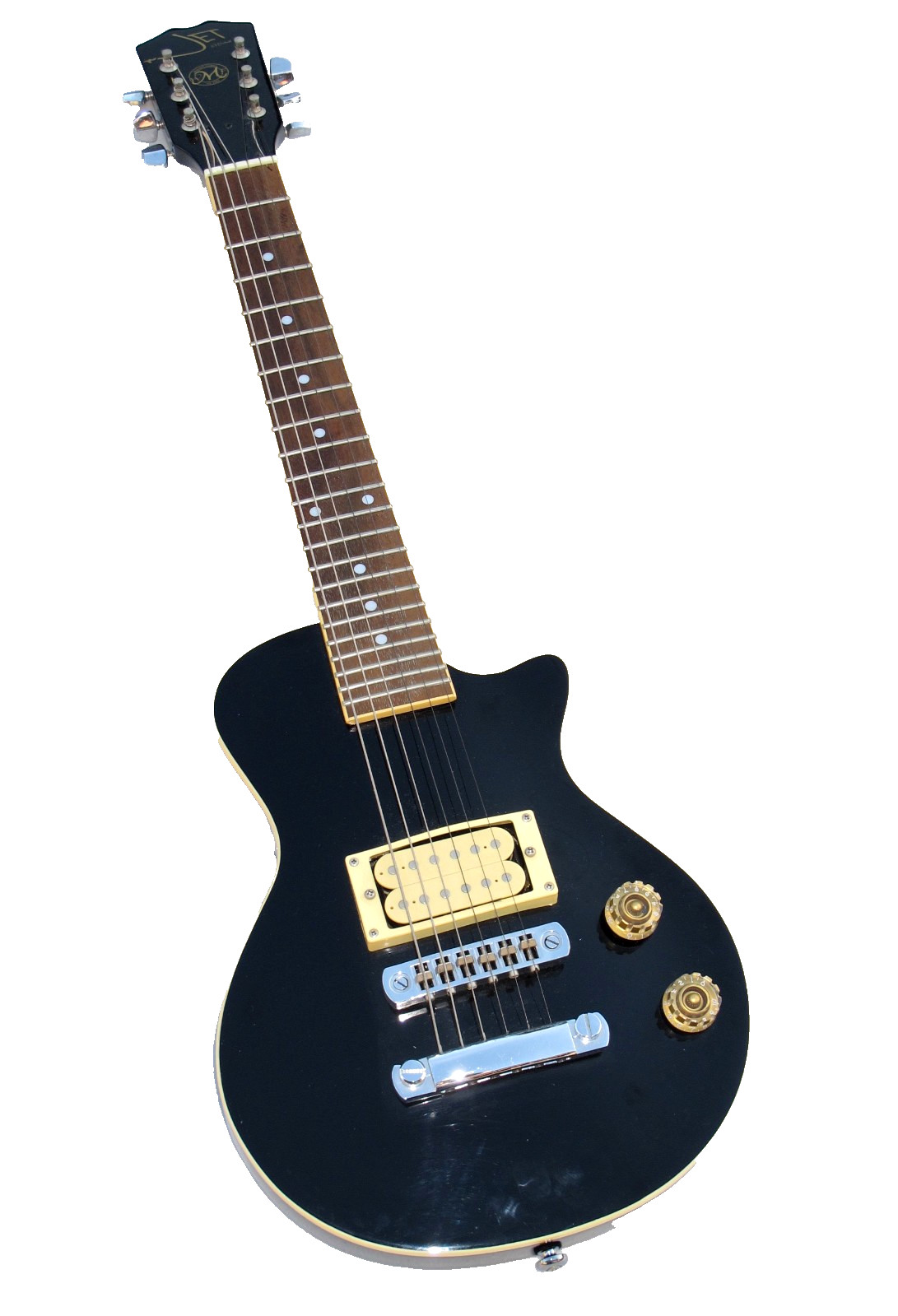 Jet Mitchell Mini LP Style Guitar w /  Humbucker Pickup (Needs Some Work / TLC) READ