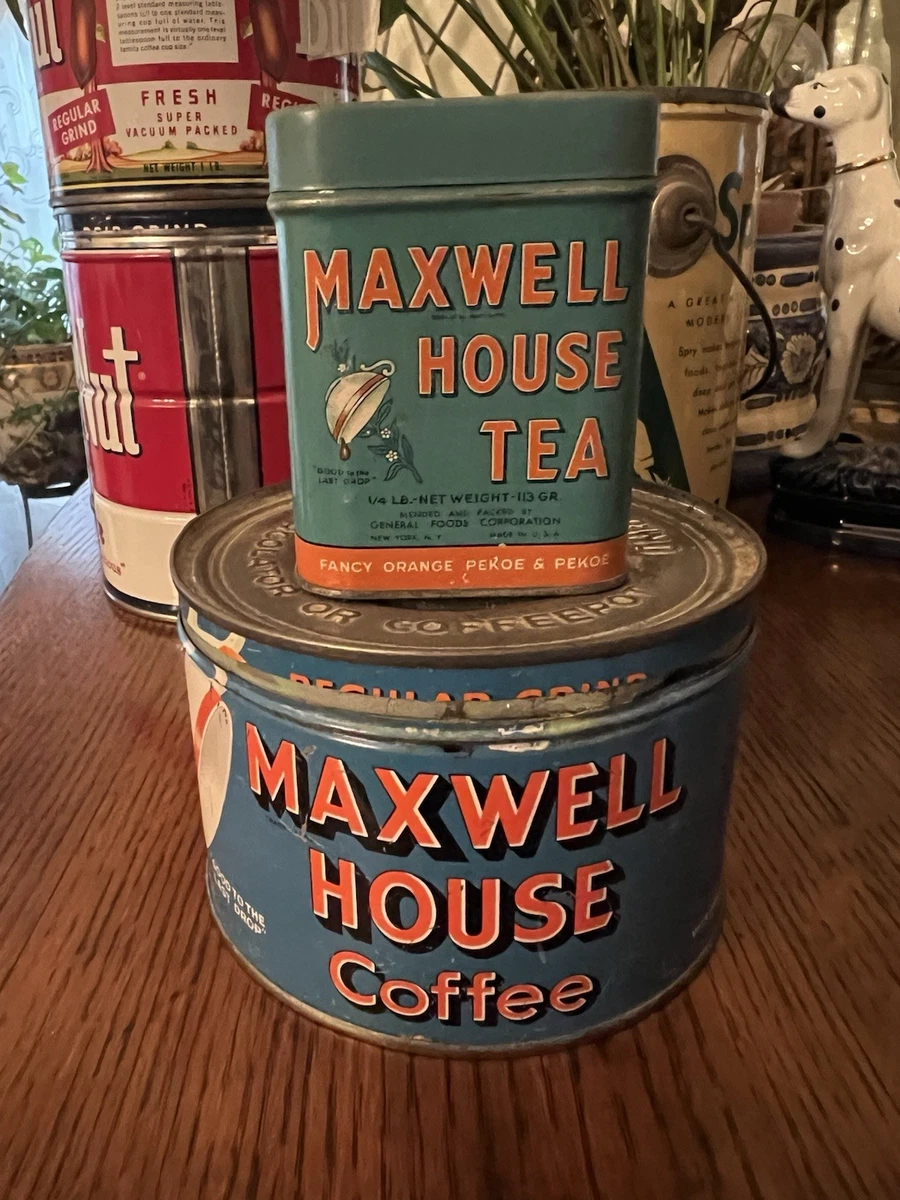 ビンテージ缶＊MAXWELL HOUSE Coffee A Rare Vintage Maxwell House Coffee Can 3lb | eBay