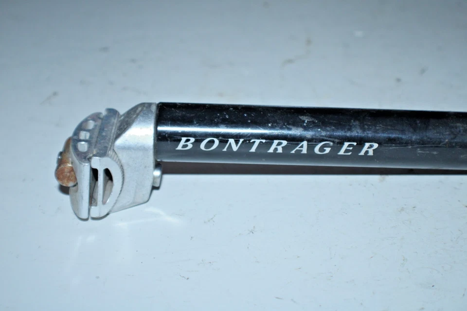Tubo de tija de sillín Trek Bontrager 250/27,2 mm 15 mm desplazado negro carretera MTB grava~ Foto 2 de 4