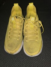 Under Armour Curry Flow 8 Smooth Butter Yellow Basketball Shoes Youth 6Y
