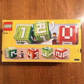 NIB 2017 Lego 40172 Brick Calendar NEW In Box Never Opened