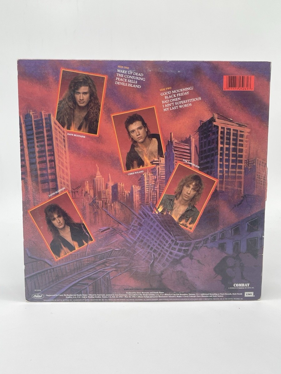 Megadeth / Peace Sells... But Who レコード MEGADETH 