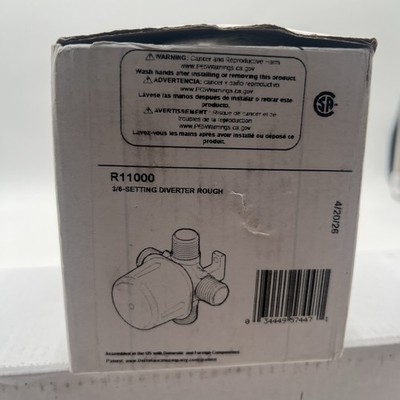 Delta R11000 Diverter Rough-In Valve for Delta 3 Function & 6 Function Diverter