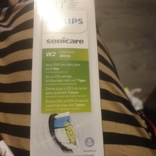 Image of 8 PACK PHILIPS SONICARE ORIGINAL W2 OPTIMAL WHITE TOOTHBRUSH HEADS black. .