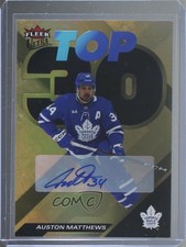 2022-23 Upper Deck Fleer Ultra Top 30 Auto Auston Matthews #1OF30T3 Auto 0hw