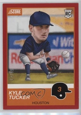 2019 Panini Chronicles Score Red 17/99 Kyle Tucker #1 Rookie RC u6m