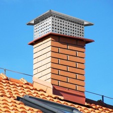 Chimney Cap Adjustable Chimney Cover with Mes...