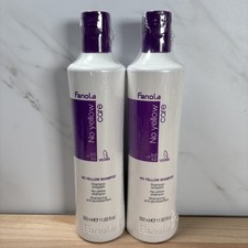2 Pack Fanola No Yellow Shampoo Ultra Gentle Toning Shampoo 350 ml / 11.83 fl oz