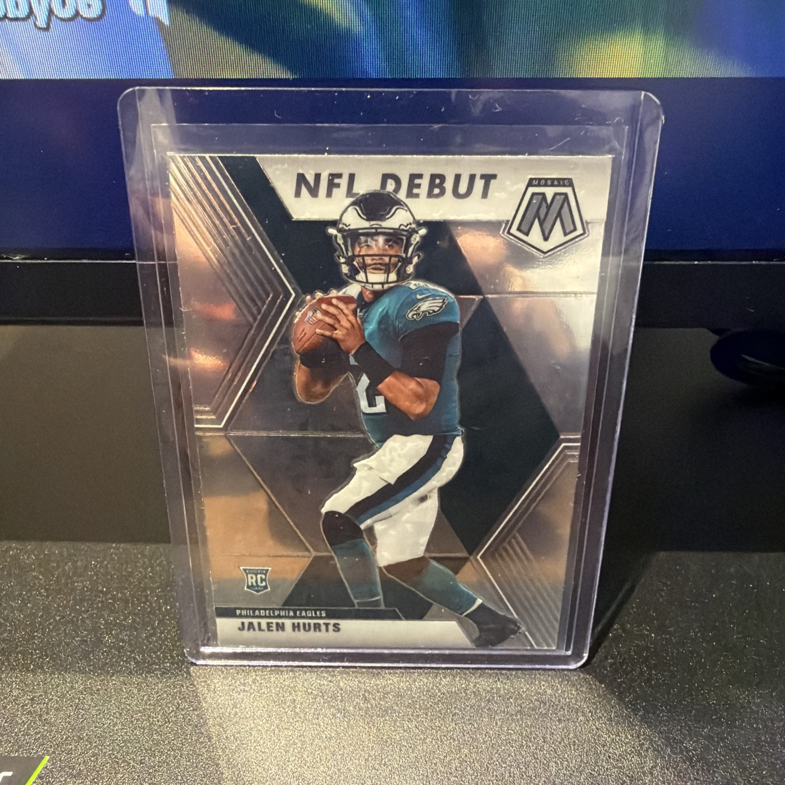 2020 Panini Mosaic - NFL Debut Jalen Hurts #265 Silver Prizm (RC)
