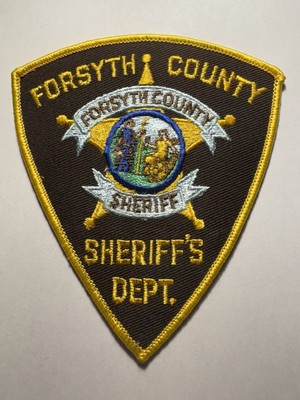 Forsyth County North Carolina Sheriff Patch