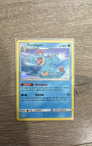 Feraligatr 24/70 Dragon Majesty Holo