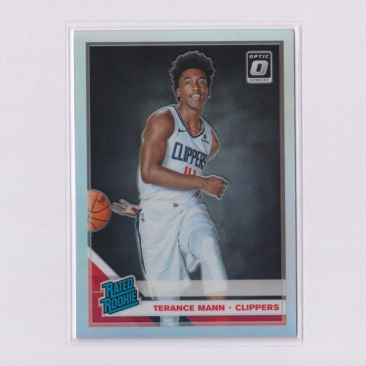 2019-20 Panini Donruss Optic Holo #165 Terance Mann RC Rookie