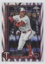 2025 Topps Chrome Update RayWave Refractor Carson McCusker #USC155 0b3