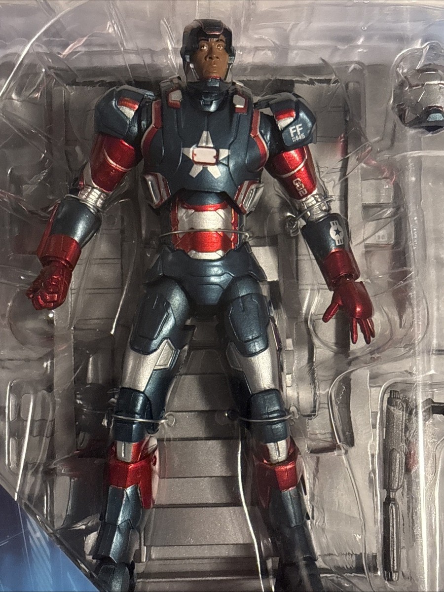 Marvel Diamond Select Iron Patriot Iron Man 3 Disney Store Excl