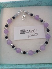 Bracciale Ametista Spinello Quarzo ialino