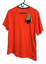 Nike Dri-FIT UV Miler Short-Sleeve Running Top -Bright Crimson- Mens Sz M - NWT