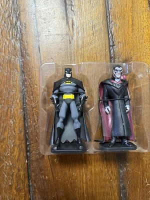The Batman vs Dracula (2005) DVD DC Direct Mini Figures RARE~  Figures Only   