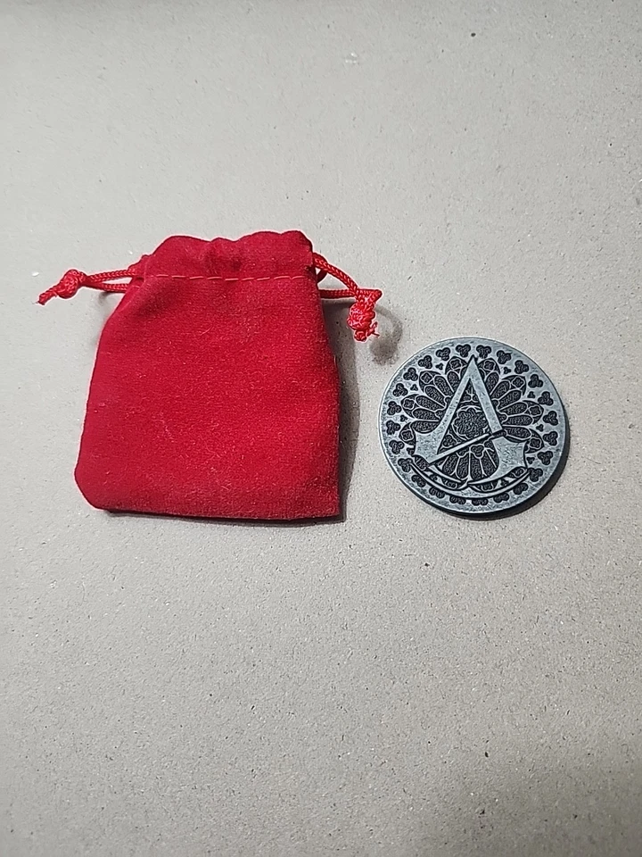 Assassins Creed Unity Collectible Metal Coin Medallion Loot Crate Exclusive - Image 2 of 4