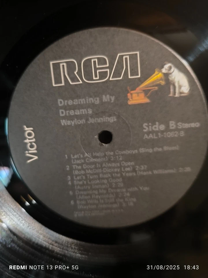 WAYLON JENNINGS "LP ORIGINAL (US) (1975)- REF : AFLP1-1062- RCA - Photo 4/4