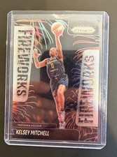 2025 Panini Prizm WNBA Kelsey Mitchell #6 Fireworks Insert - Indiana Fever