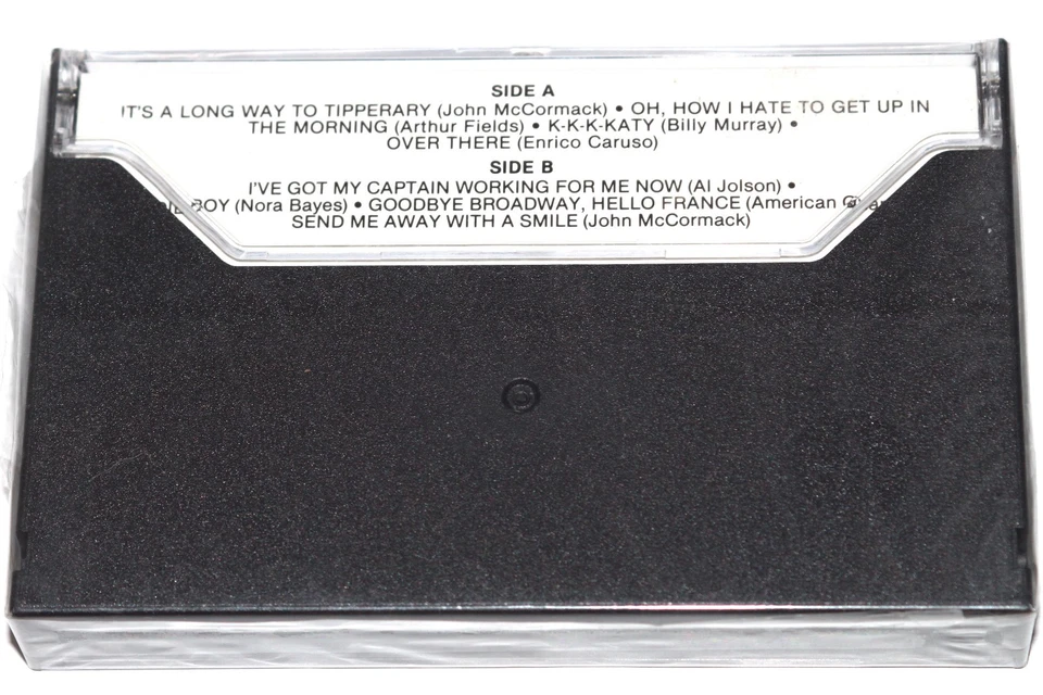 World War I - The Songs That Sent America Over There (Cassette Tape) NEW SEALED - Image 2 of 4