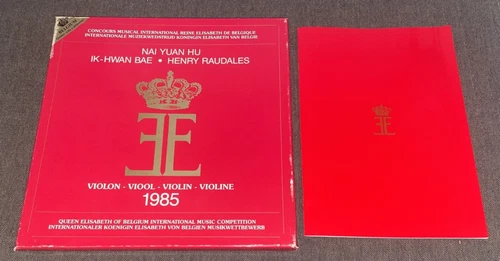 PRIVATE Queen Elisabeth Competition Nai Yuan Hu, Ik-Hwan Bae, Raudales, violin M