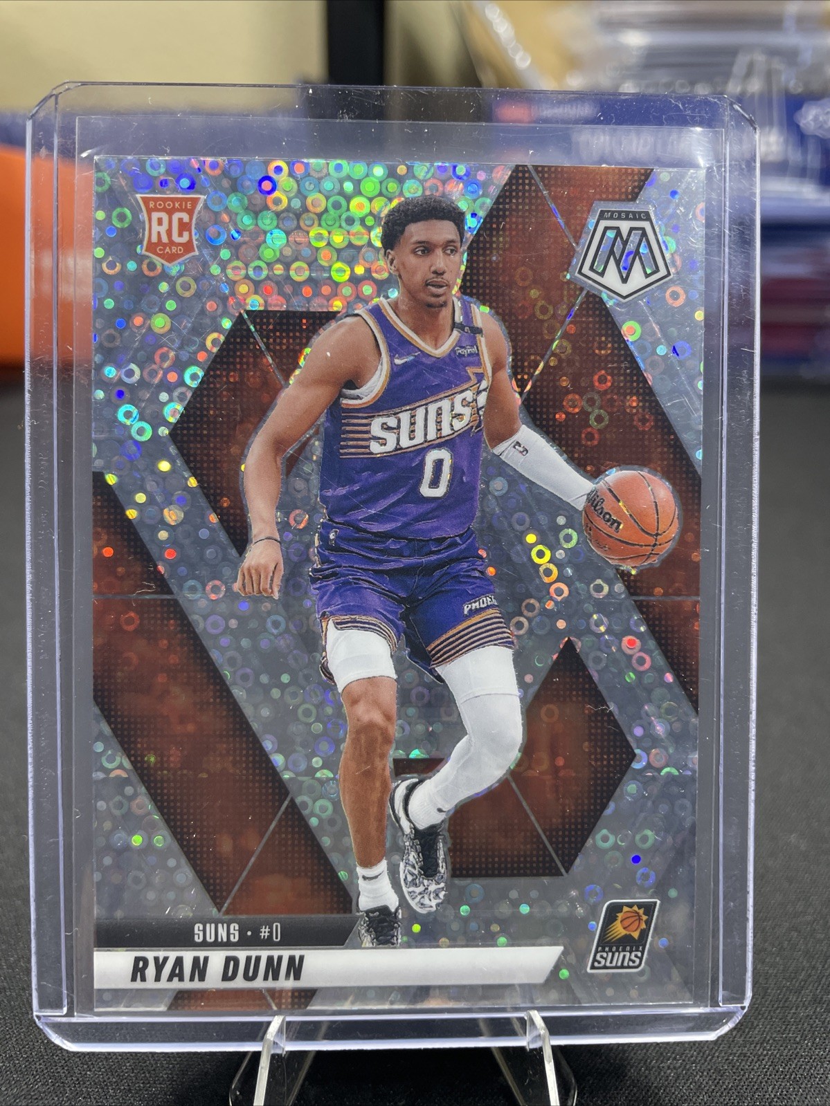 2024-25 Panini Mosaic - Rookies Ryan Dunn #233 Fast Break Disco  Prizm (RC)