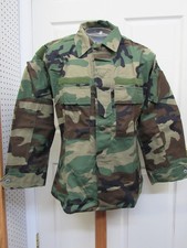 TruSpec M81 Woodland Camo Raid Mod BDU Shirt OldGen Medium Short SEAL DEVGRU NSW