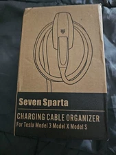 SEVEN SPARTA Charging Cable Organizer w/ Bracket for Tesla Model 3/X/S See Pics
