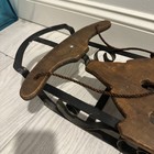 Antique Salesman Sample Sled Wood And Metal — photo 3